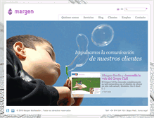 Tablet Screenshot of margen.com
