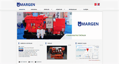 Desktop Screenshot of margen.com.tr