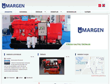 Tablet Screenshot of margen.com.tr